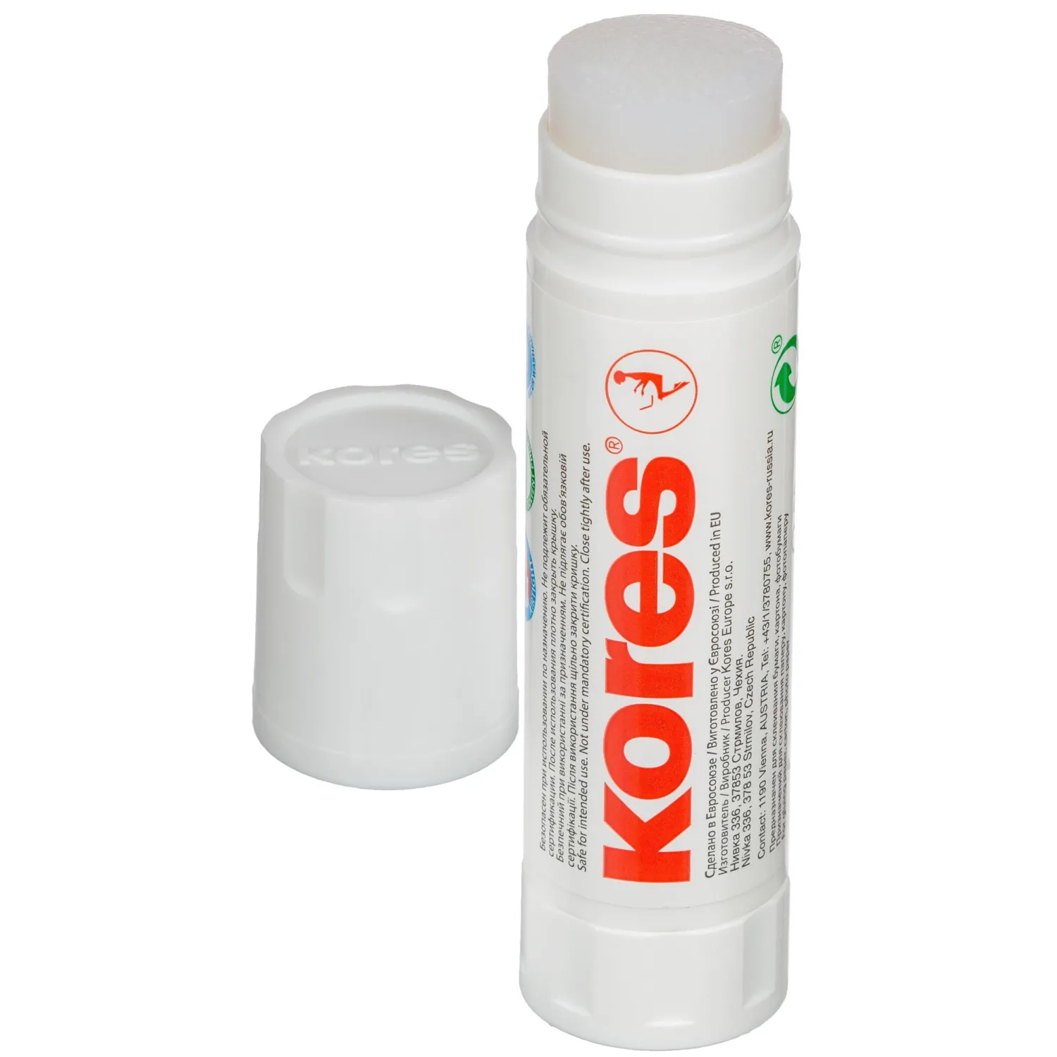 клей-карандаш Kores Paper Stick бесцветный для бумаги купить - Image 5