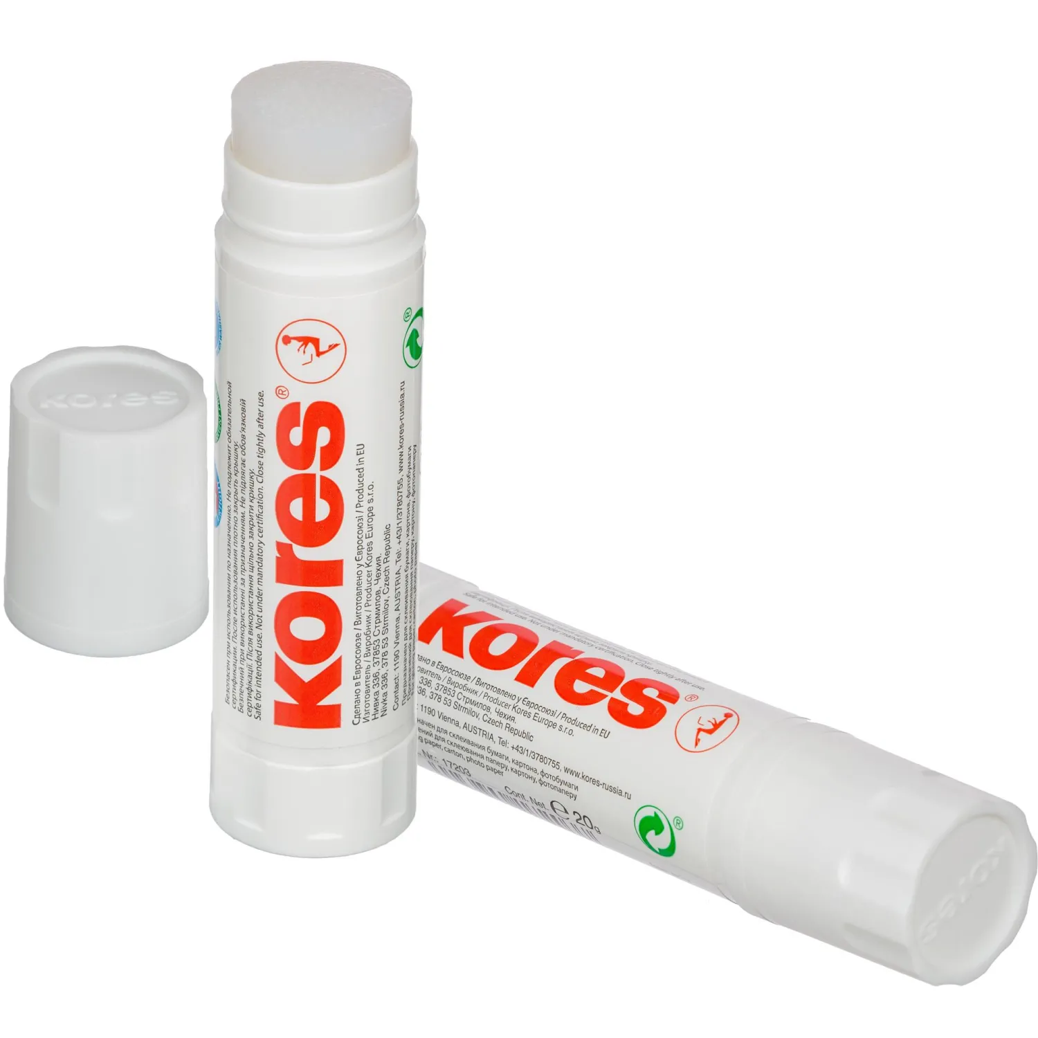 клей-карандаш Kores Paper Stick бесцветный для бумаги купить - Image 6