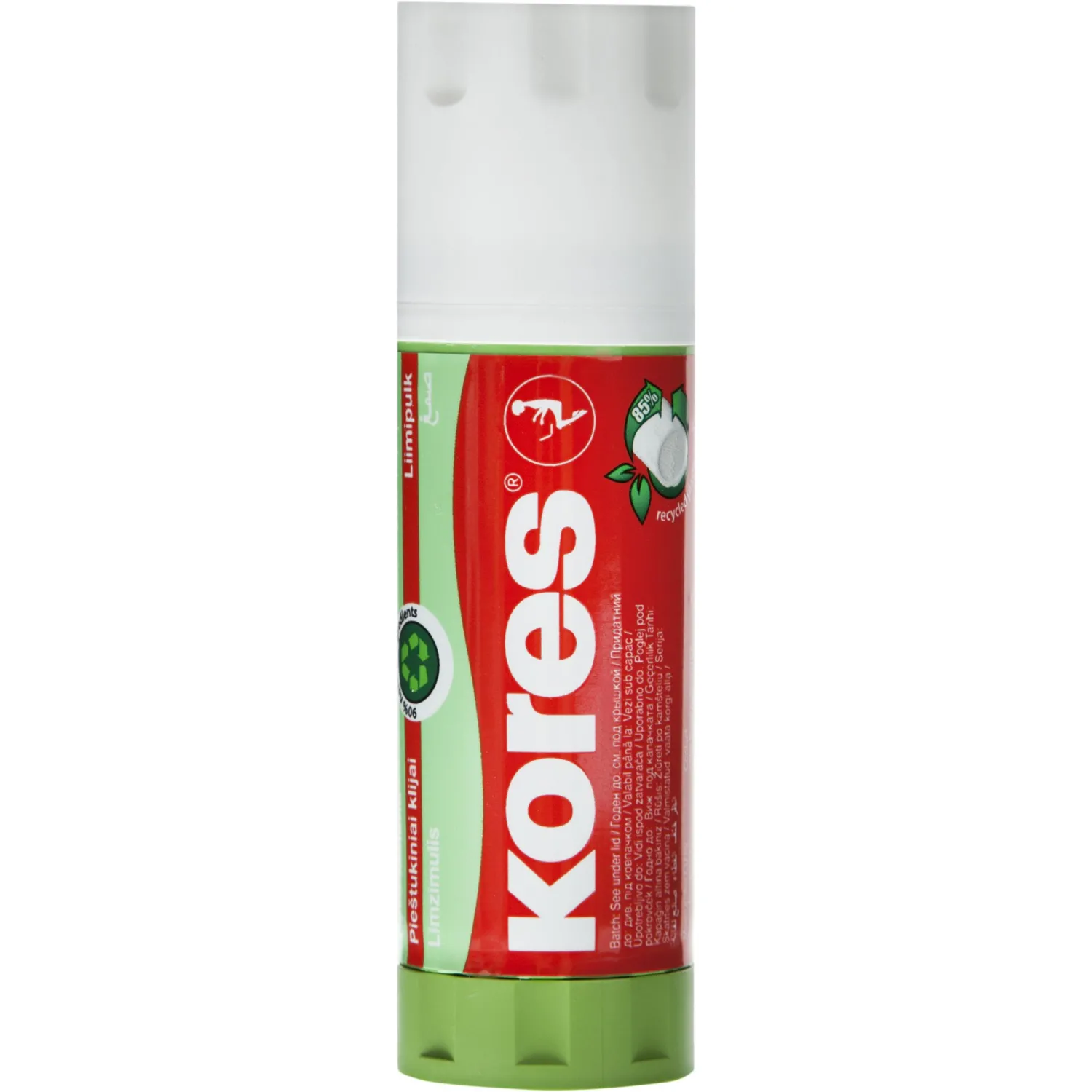 клей-карандаш Kores Glue-Eco экологичный для бумаги и картона - Image 2