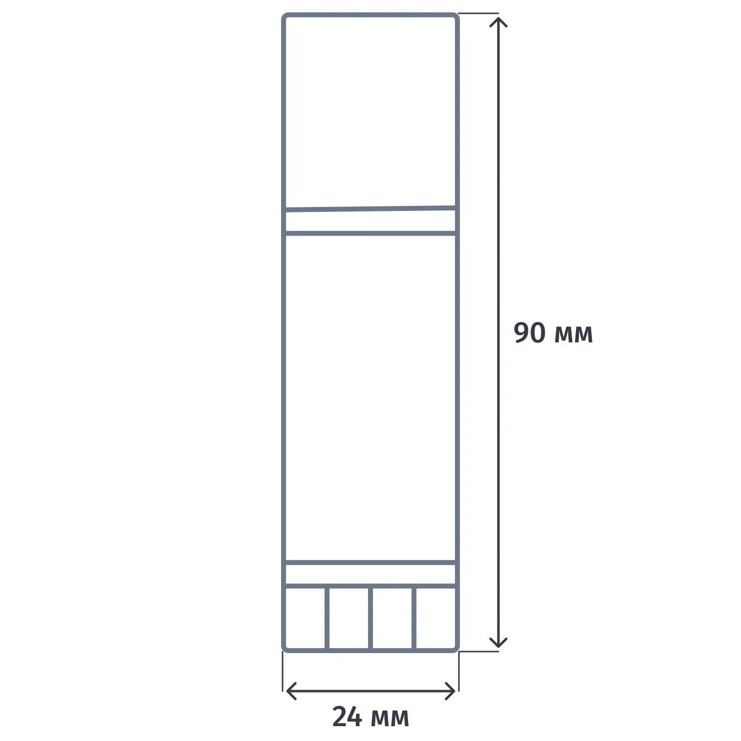 Клей-карандаш Attache Power glue для бумаги, картона и фотобумаги - Image 6
