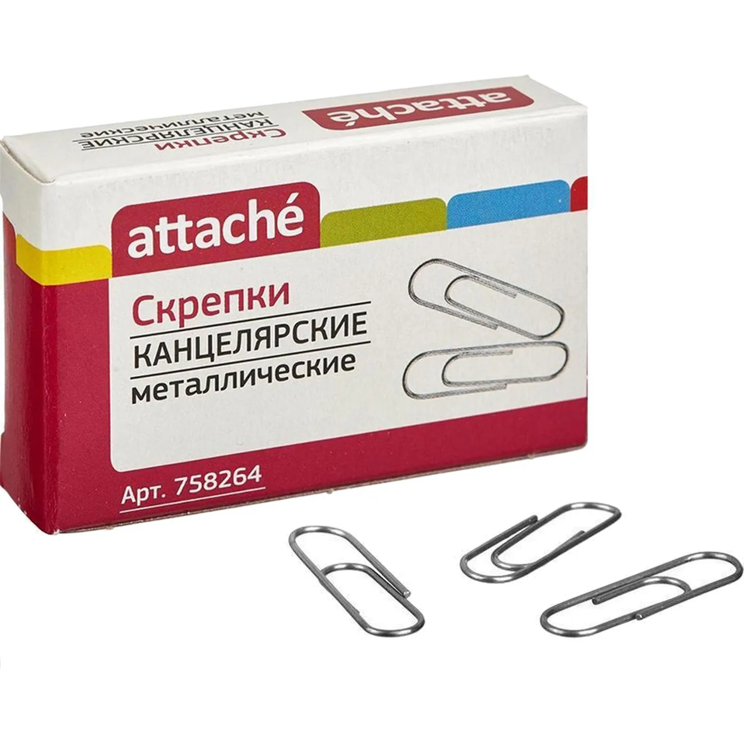 металлические скрепки 28 мм Выбор Есть, 100 шт/пачка - Image 3