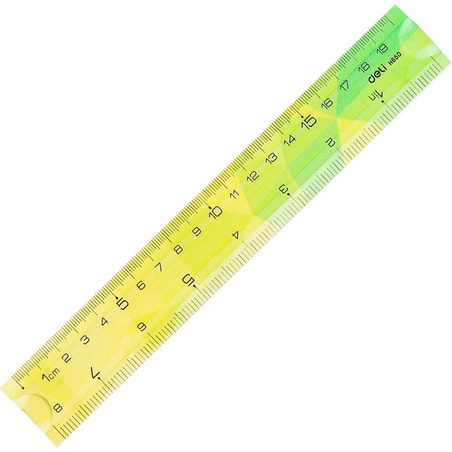 Линейка Deli 20 см пластиковая гибкая - Image 3
