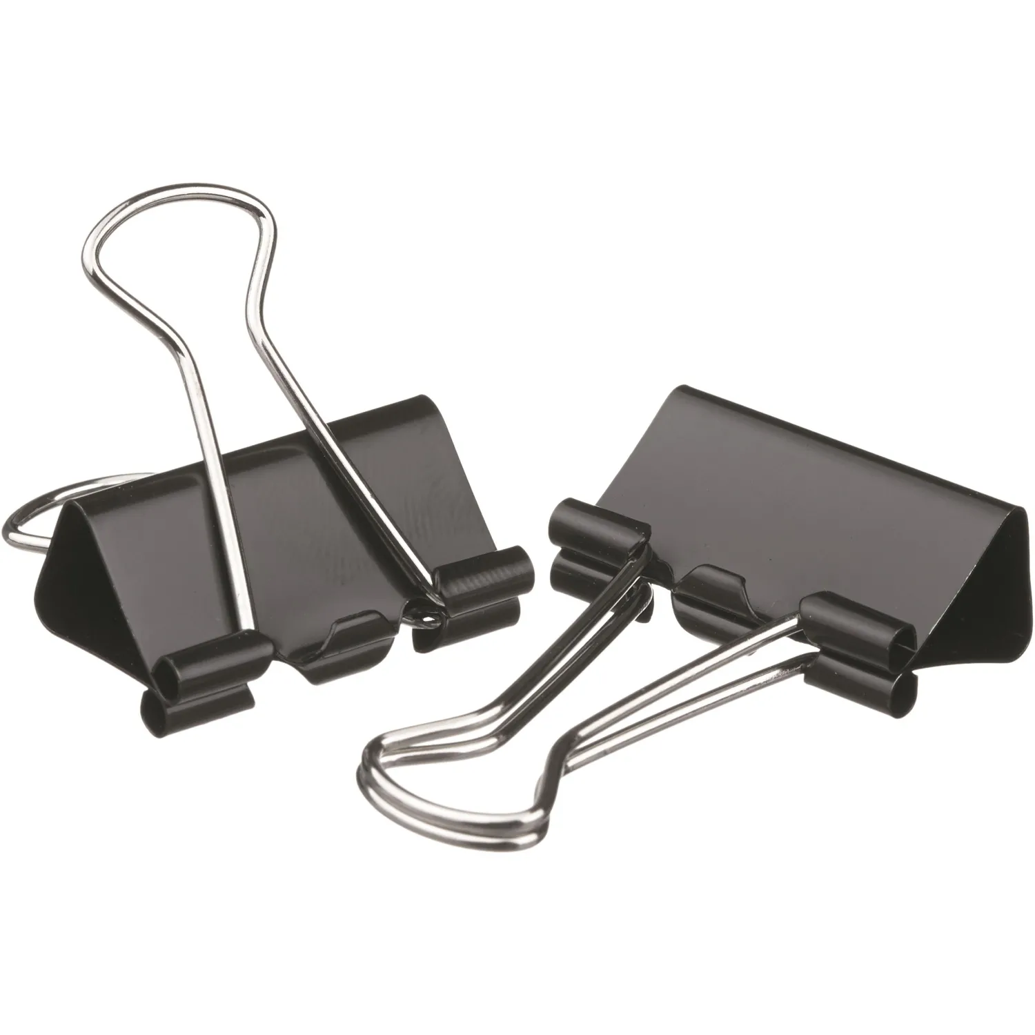 Металлические зажимы Attache 12 шт., 19–32 мм, до 80 листов, черные - Image 2