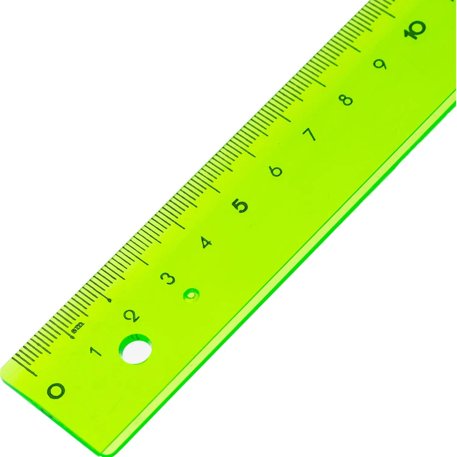 Линейка Attache Bright Colours 30 см пластиковая зеленая - Image 2