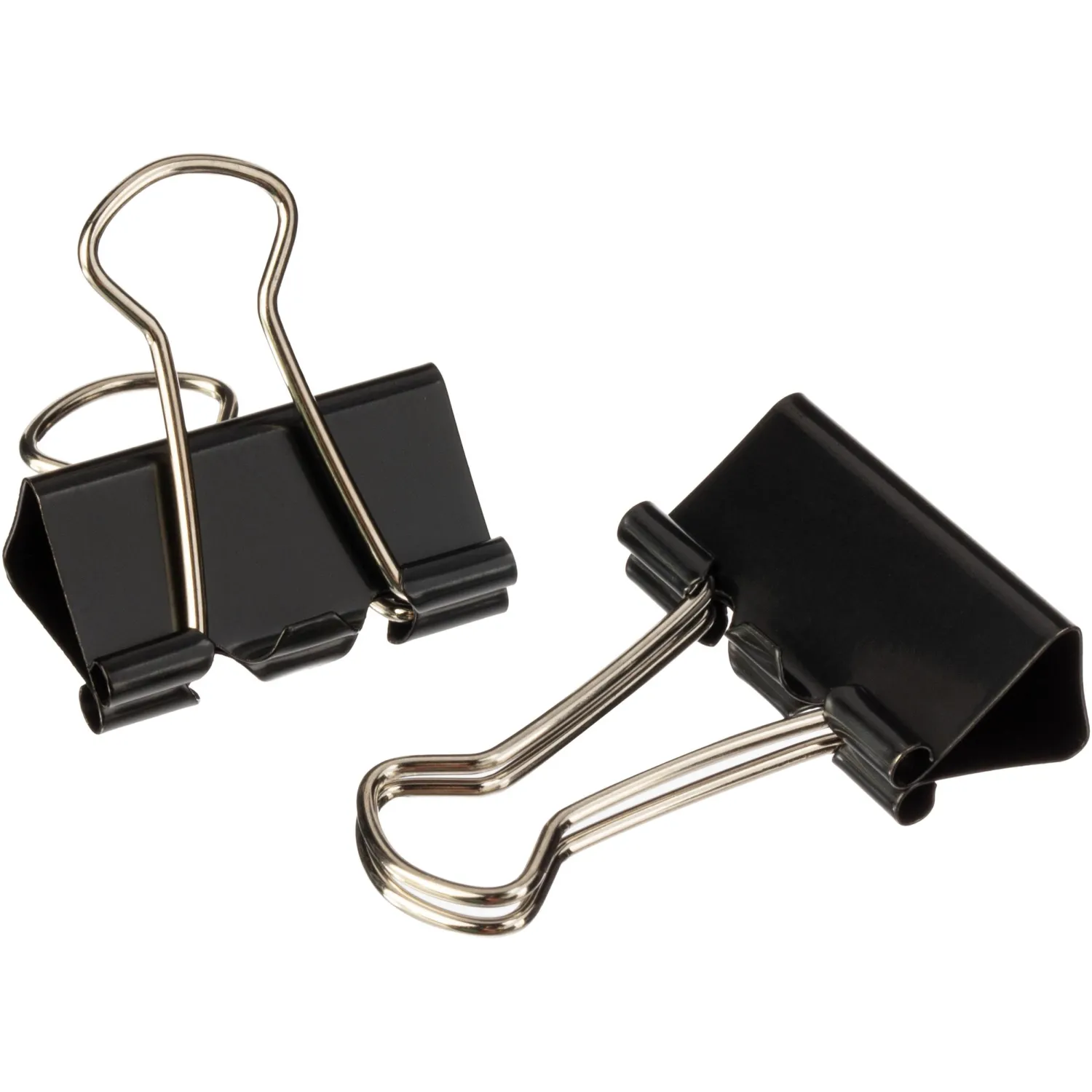 Набор металлических зажимов Attache 12 шт (черные, 19–32 мм, до 140 листов) - Image 2